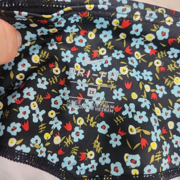 Nike One Drift 7/8 Tights Floral Leggings  2X T2 - Picture 8 of 12